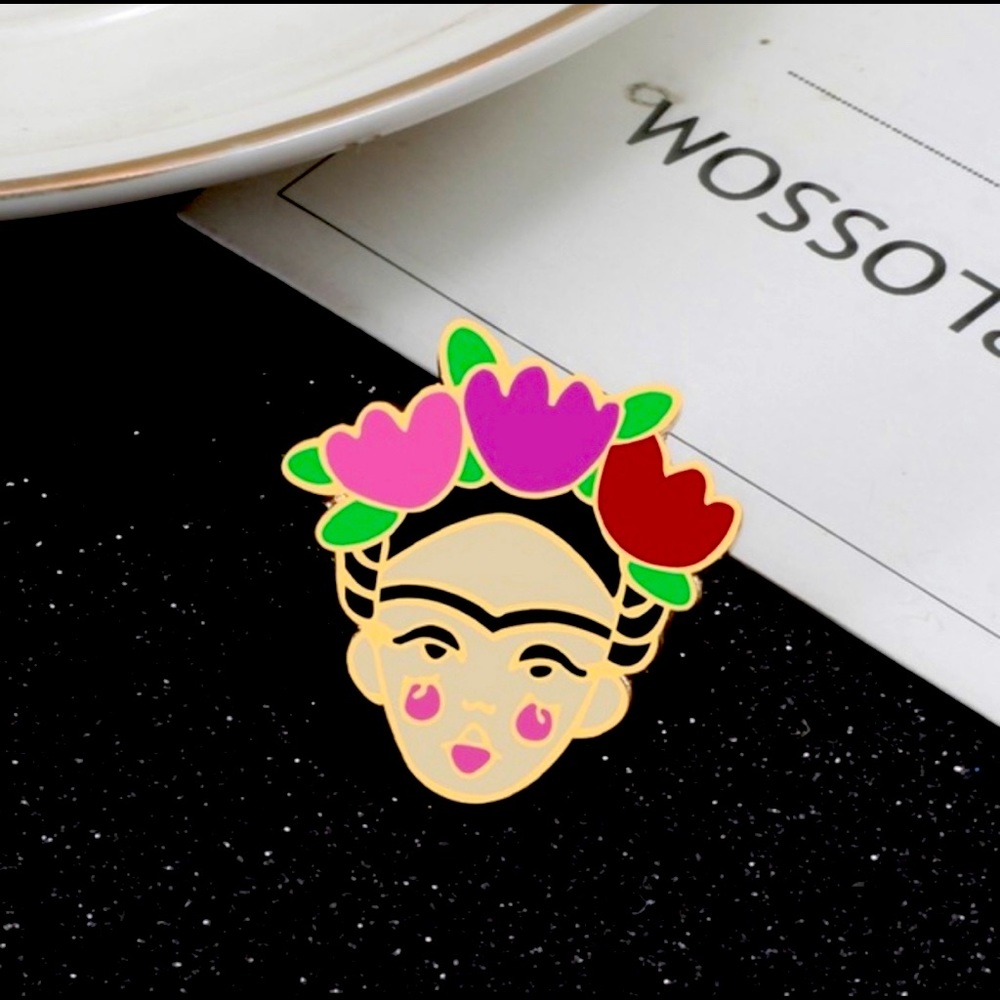 Frida Kahlo Enamel Pins